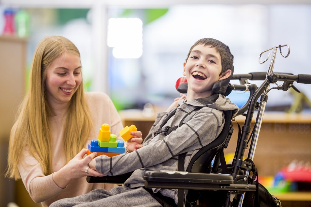 Life can be extra-challenging for a kid with special needs.  The good news is that parents, doctors, nurses, therapists, teachers, and others can help.